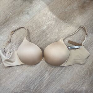 Skims push up plunge bra in sand